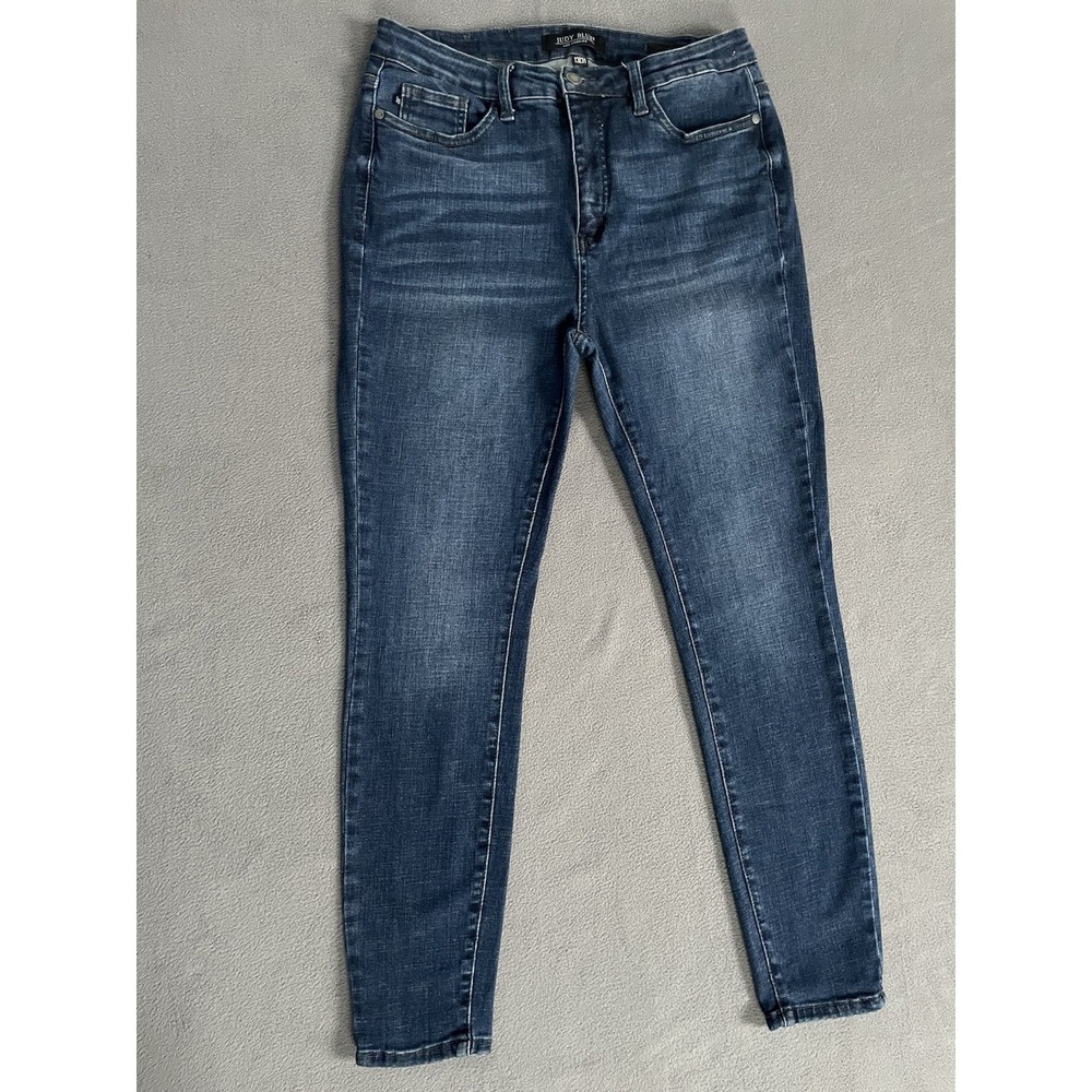 Judy Blue Skinny Jeans Womens 13/31 Med Wash Mid Rise Stretch Denim JB88326